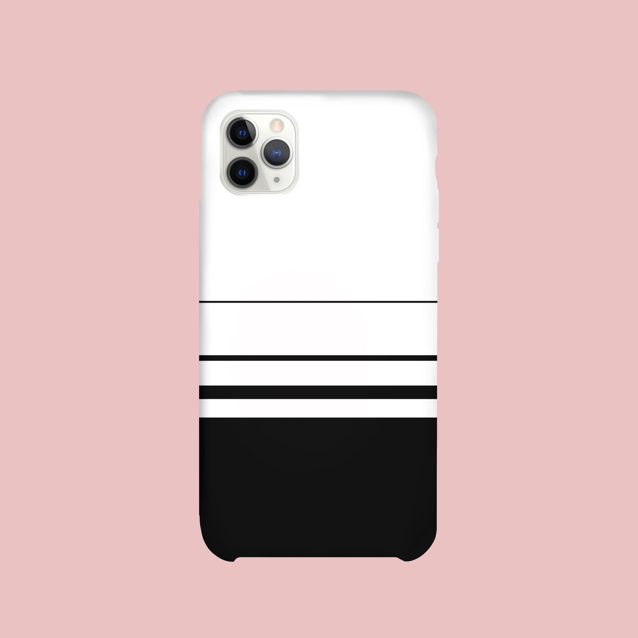 Black & White Stripes Abstract Pattern Glass case for OnePlus 6T