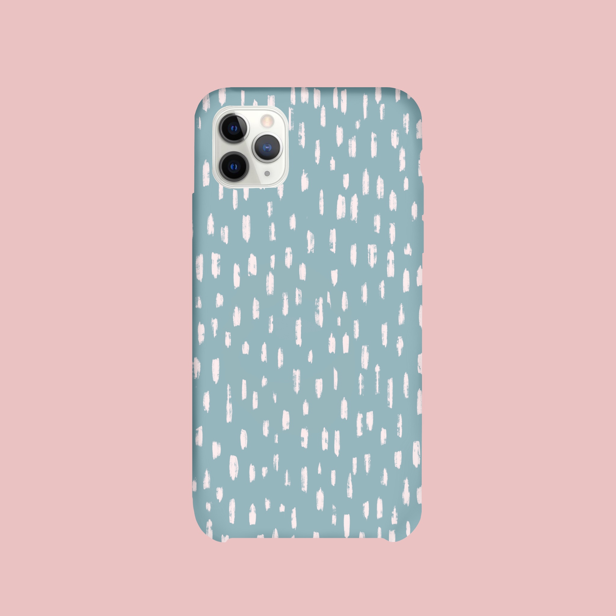 Abstract Pastel Blue Pattenrn Hard Case for iPhone 7