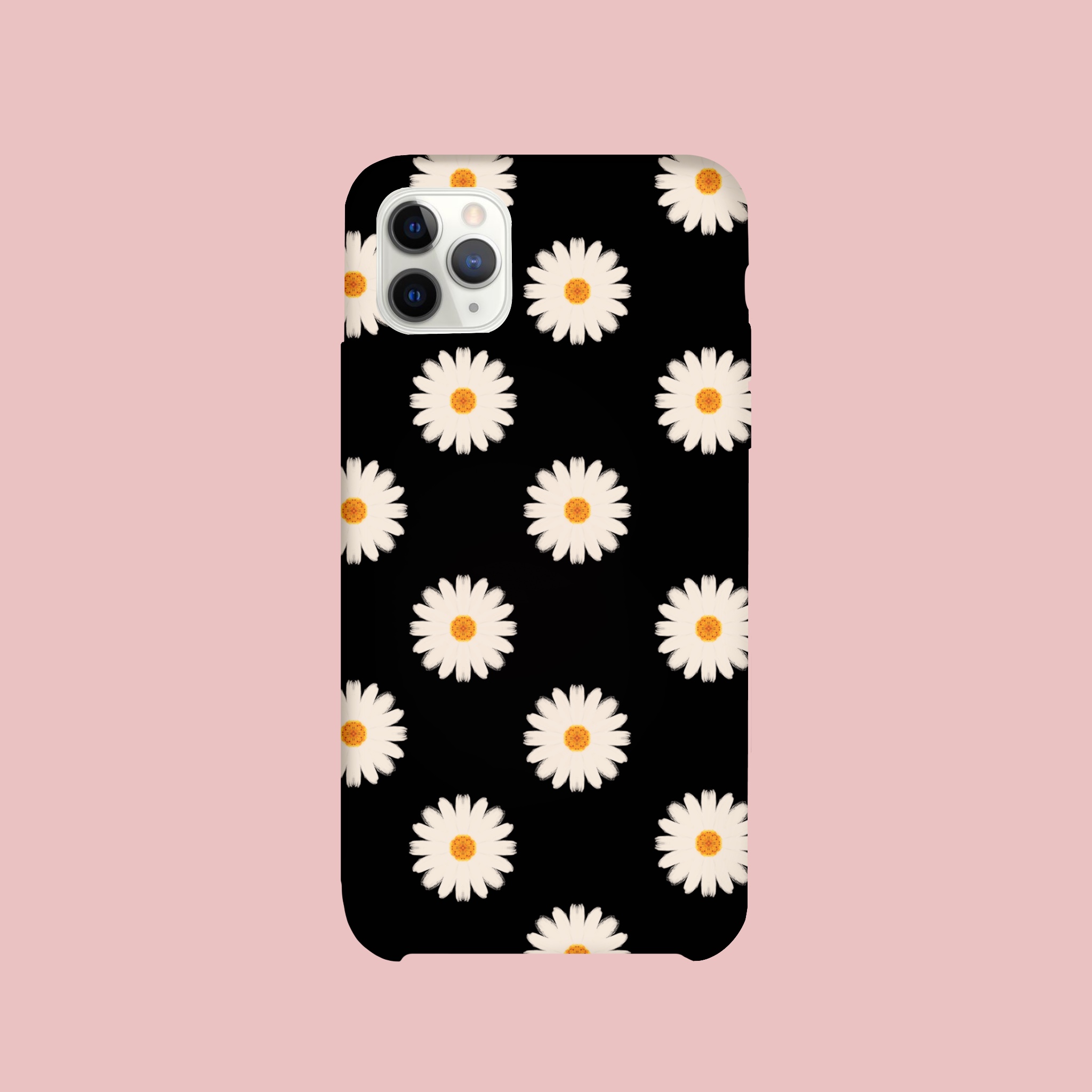 Black And White Sunflower Hard Case for OnePlus 6