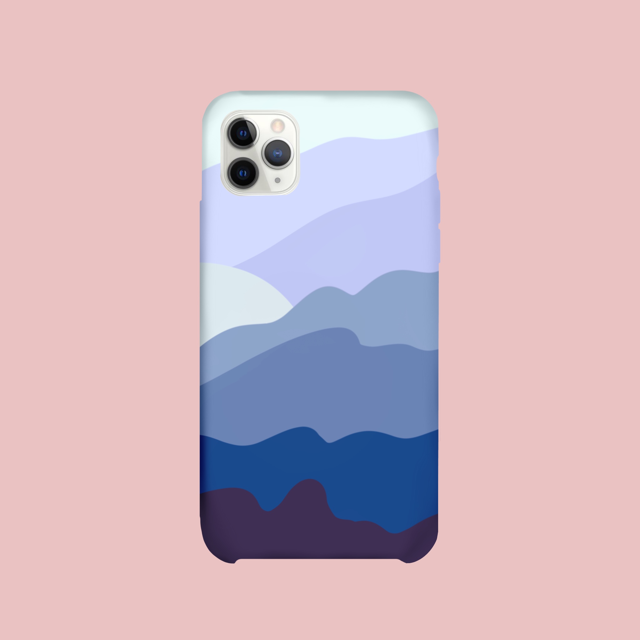 Pastel Lavendar & Purple Glass Case for OnePlus 6