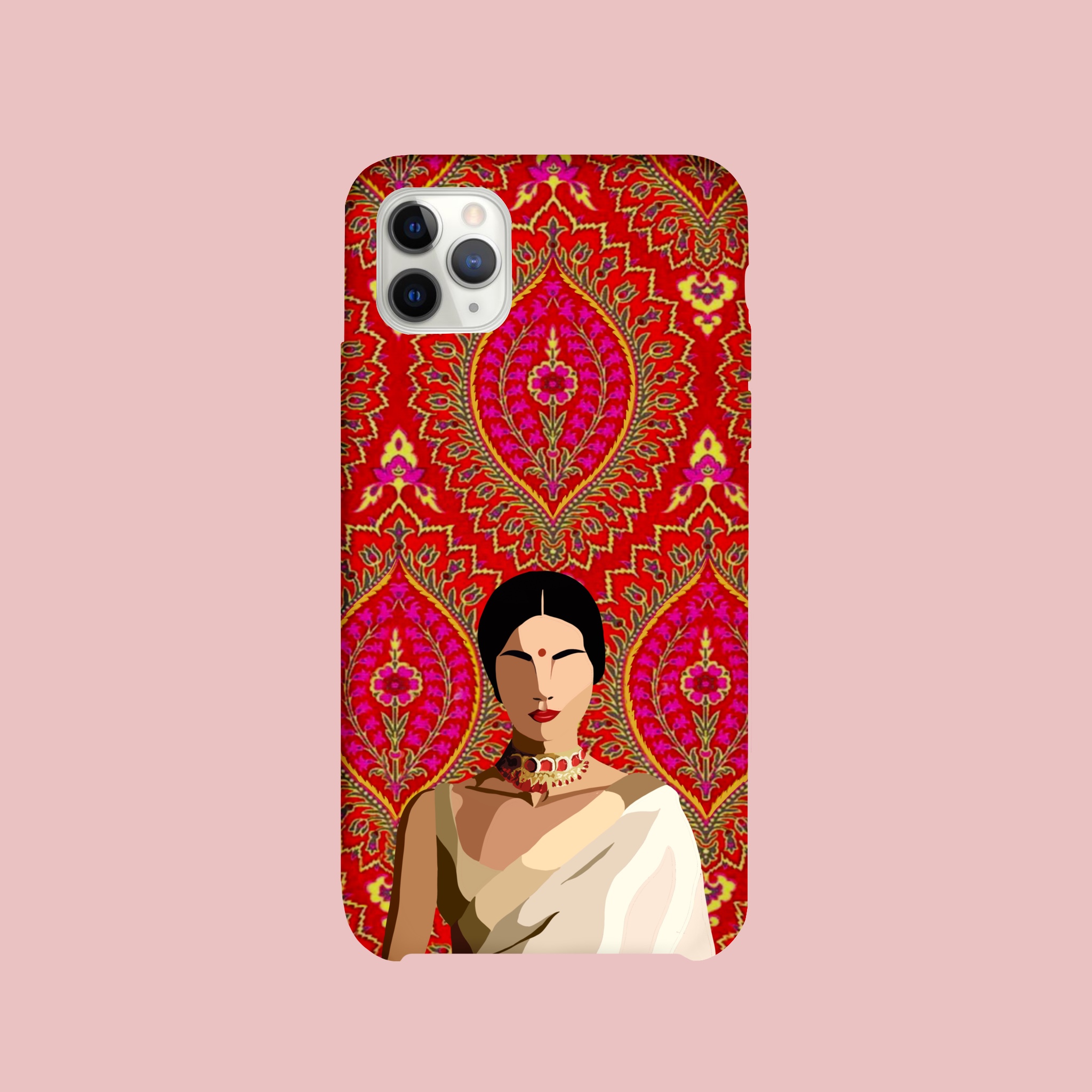 Desi Girl Abstract Pattern Hard Case for iPhone 6